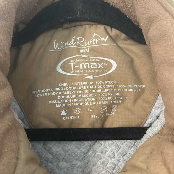 Brown men’s winter jacket - Picture 2 of 3